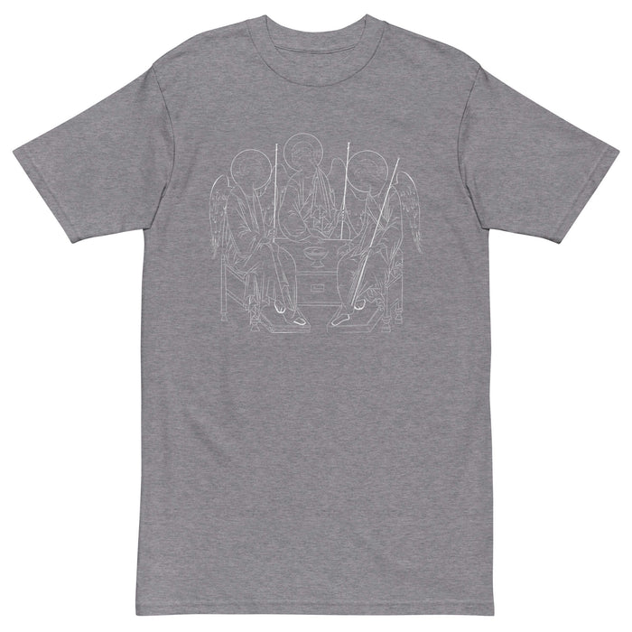 Three Visitors heavyweight tee