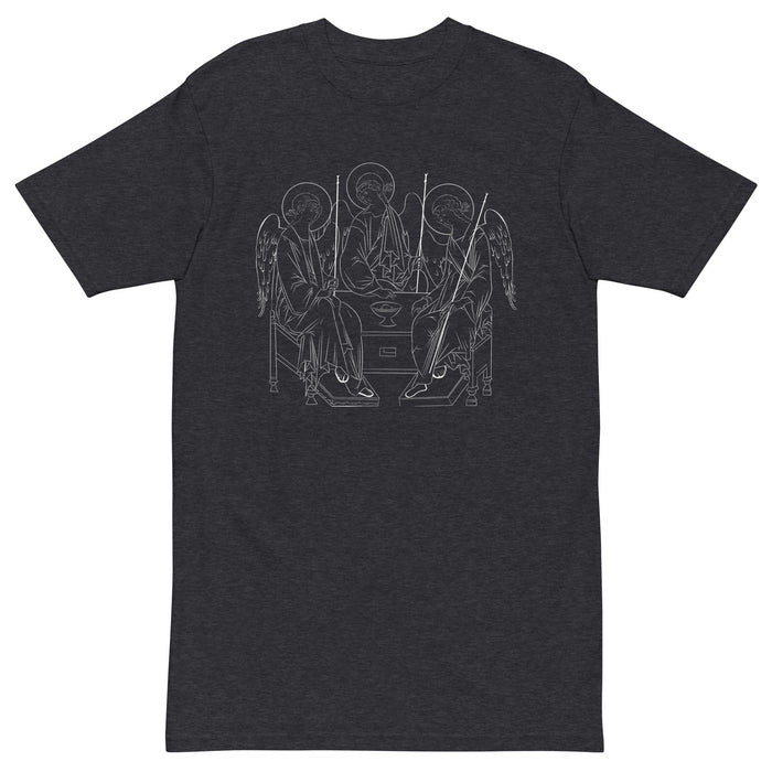 Three Visitors heavyweight tee