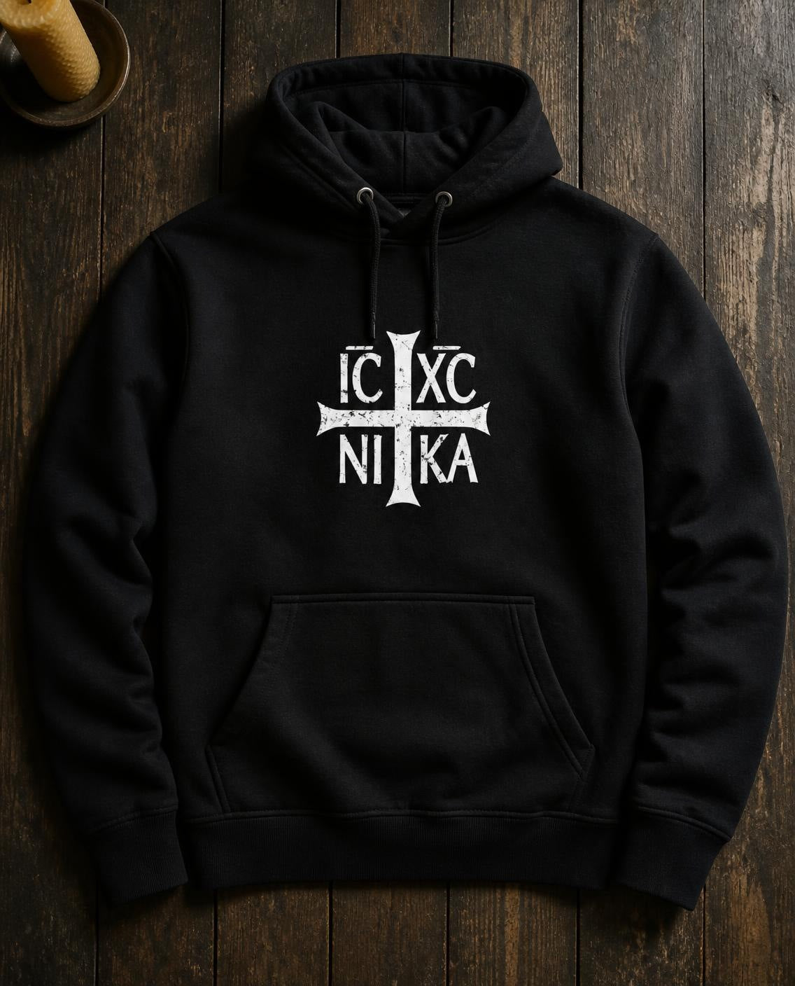 NIKA Hoodie, lifestyle photo – The Sons of Man