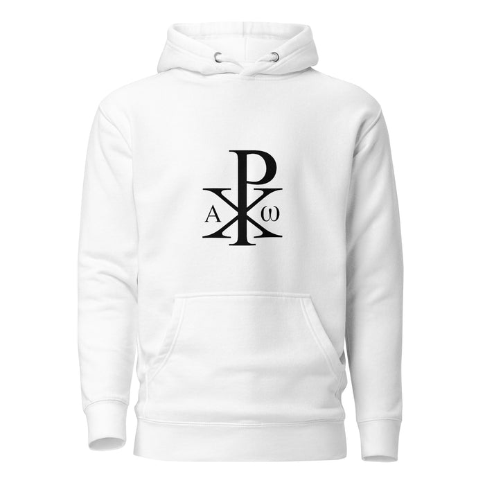 White Chi Rho Hoodie